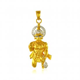 22 Kt Hanuman Jee Pendant ( Ganesh, Laxmi, Krishna and more )