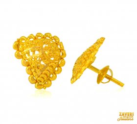 22 kt Fancy Gold Filigree Tops 