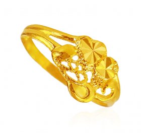 22KT Gold Ladies Fancy Ring ( 22K Gold Rings )