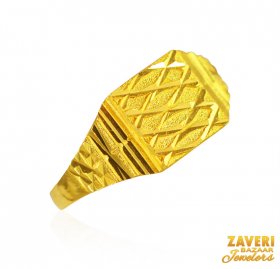 22kt Gold Ring for Men ( Men`s Rings )