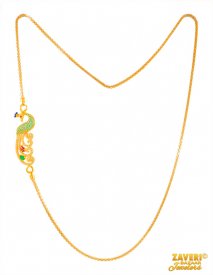Fancy Moggopu chain (22k Gold) ( Gold Fancy Chains )