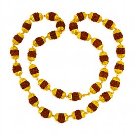 22 kt Gold Rudraksh Mala 