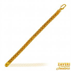 22kt Gold Mens  Bracelet 