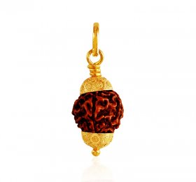 22k Gold Rudraksha Pendant ( Gold Fancy Pendants )