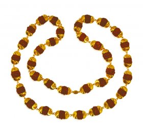 22 kt Gold Rudraksh Mala 