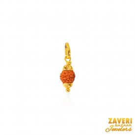 22kt Gold Rudraksh pendant