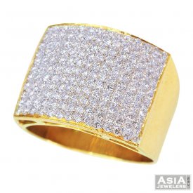 Exquisite Designer Diamond Ring 18K