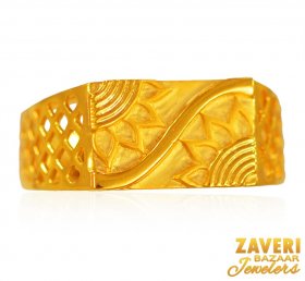 22KT Gold Mens Fancy Ring ( Men`s Rings )