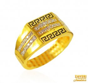 22kt Gold Men's Ring ( Men`s Rings )