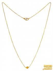 22 Karat Gold Chain for Girls