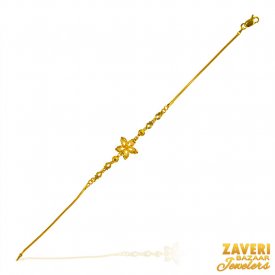 22K Gold Filigree Bracelet ( 22K Ladies Bracelets )