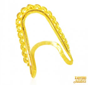 22KT Gold Vanki  Ring ( 22K Gold Rings )