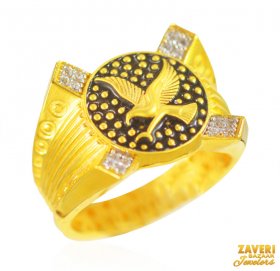 22K Gold Mens Ring ( Men`s Rings )