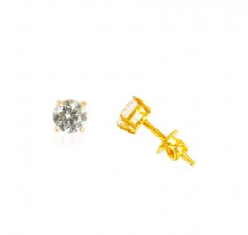 22 k Gold CZ Tops