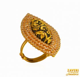 22Kt Gold Antique Ring ( 22K Exquisite Rings )