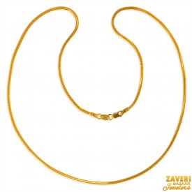22Kt Yellow Gold Chain 