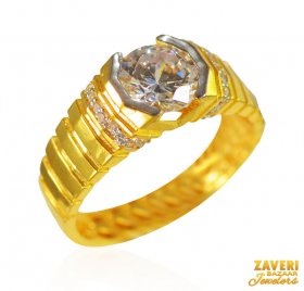 22 Kt Gold  Men's Ring