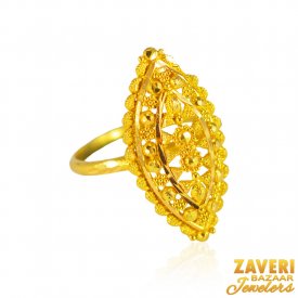 22K Gold Rings collection.. Filigree, Diamond Cuts, MeenaKari, Two ...