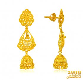 Fancy 22 Kt Gold Jhumki