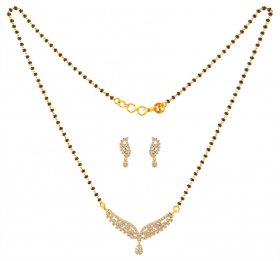 diamond mangalsutra