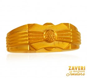 22K Gold Men`s Ring