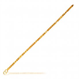 Light Weight Gold boys Bracelet 22k
