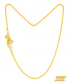 Fancy Moggopu chain (22k Gold) ( Gold Fancy Chains )