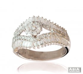 Designer Diamond Ladies Ring 18K ( Diamond Rings (Ladies) )
