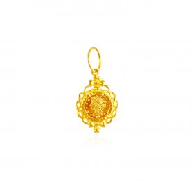 22 Kt Gold Coin Pendant ( Gold Fancy Pendants )