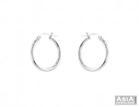 18K Hoops Earring