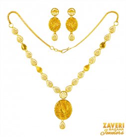 22Karat Gold Necklace Set