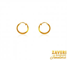 22 Karat Gold Earrings ( Gold Clipon Earrings )