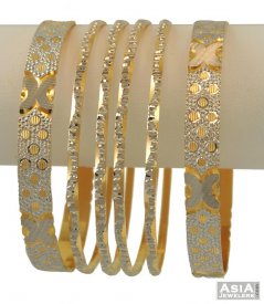 Exclusive 2Tone Bangles Set ( Multi Tone Bangles )