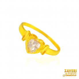 22kt Gold Baby Girl Ring