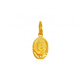 22Karat Gold (C) Initial Pendant