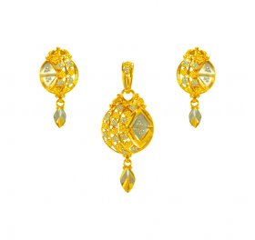 22kt Gold Pendant Set