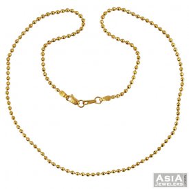 22k Fancy Gold Chain(16 inch)