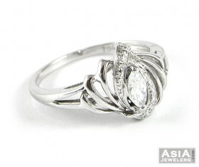 Fancy White Gold Ring ( White Gold Rings )