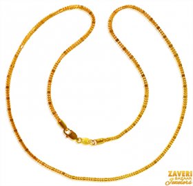 22K Gold Fancy Chain
