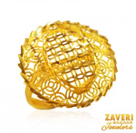 22 Kt Gold Ladies Ring  ( 22K Gold Rings )