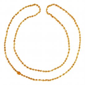 22Karat Gold Tulsi Mala ( Long Chains (Ladies) )