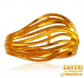 22 Karat Gold Ring for Ladies ( 22K Gold Rings )