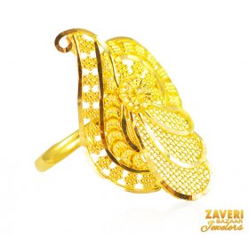 22 Kt Gold Ladies Ring ( 22K Gold Rings )