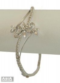 White Gold Diamond Bracelet ( Diamond Bangles )
